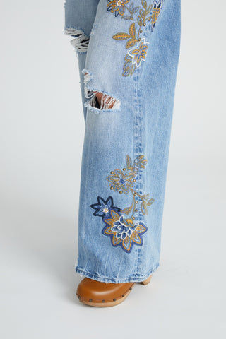 Marlena Wide Leg - Copper Magnolia
