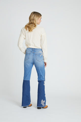 Benita Boot Cut - Dove Love