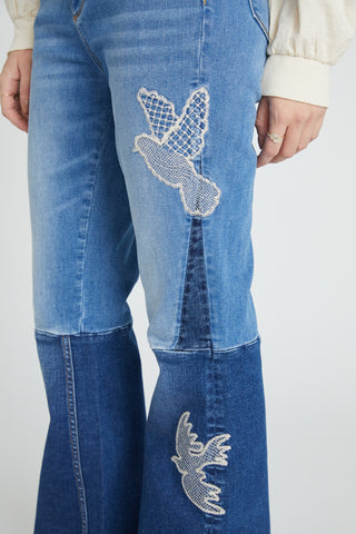 Benita Boot Cut - Dove Love