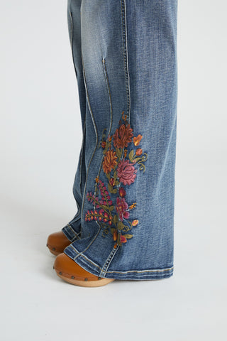 Pia Pintuck Wide Leg - Oshibana
