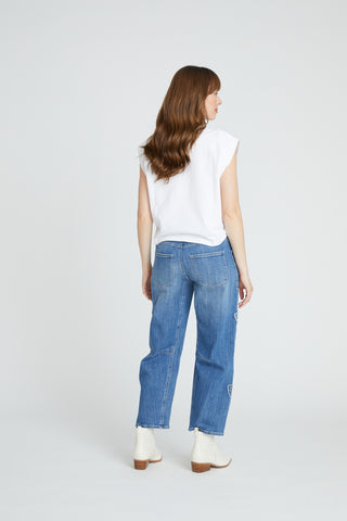 Barbara Barrel - Rose Patchwork