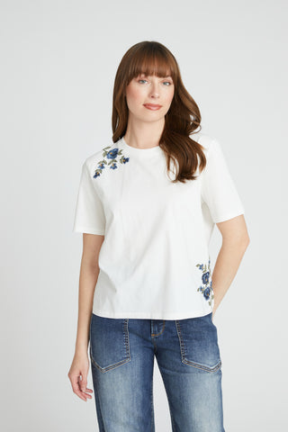 Tshirt - Blue Bouquet