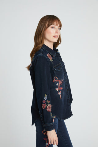 Lana Shirt - Bows & Roses