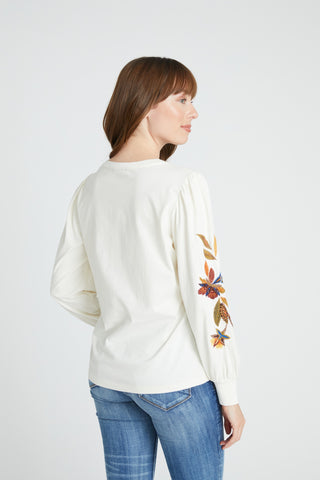 Clare Shirt - Feathery Leaf