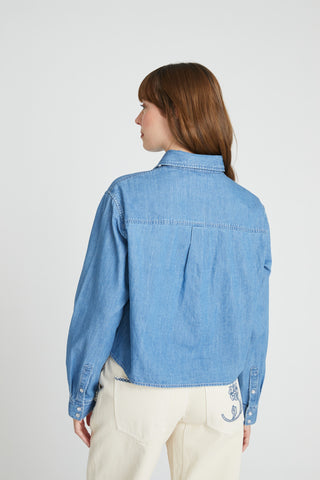 Dani Crop Shirt - Ravishing Rosettes