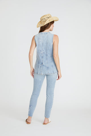 Denim Vest - Denim on Denim