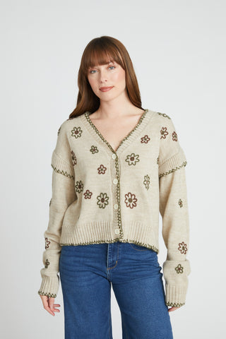 Cardigan - Florals
