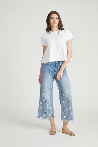 Martha Crop - Doily Daisy