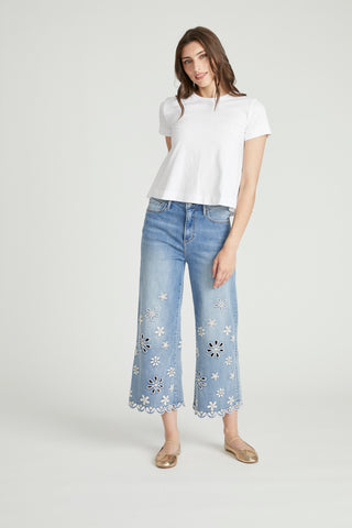 Martha Crop - Doily Daisy