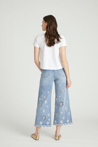 Martha Crop - Doily Daisy