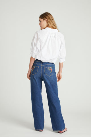 Penelope Wide Leg - Fresh Florals