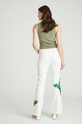 Wyatt Boot Cut - Paradise Palms
