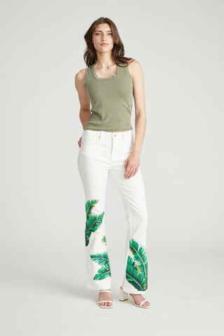 Wyatt Boot Cut - Paradise Palms