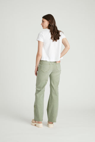 Charlee Wide Leg - Patchwork Palms
