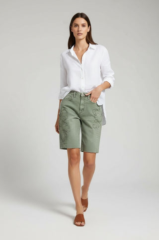 Palmer Short - Palm Patchwork