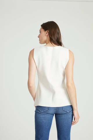 Deanna Knit Vest - Limoncello