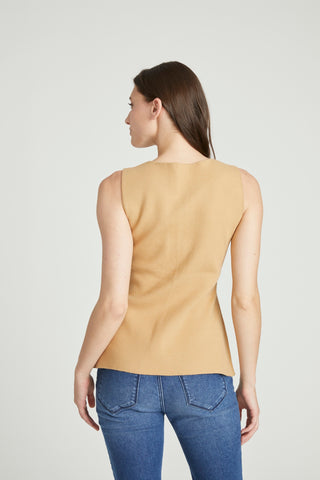 Deanna Knit Vest - Floral Festival