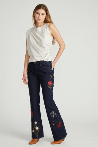 Wyatt Boot Cut - Wildlfower Wish