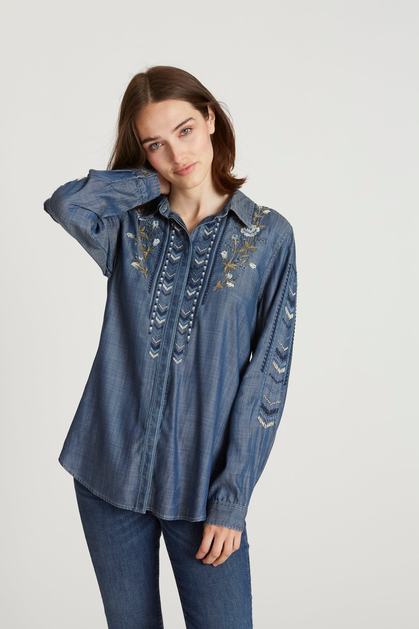 Lana Shirt - Ocean Dusk