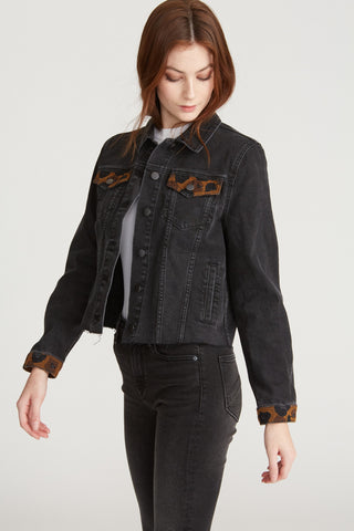 Trucker Jacket - Spicy Cheetah