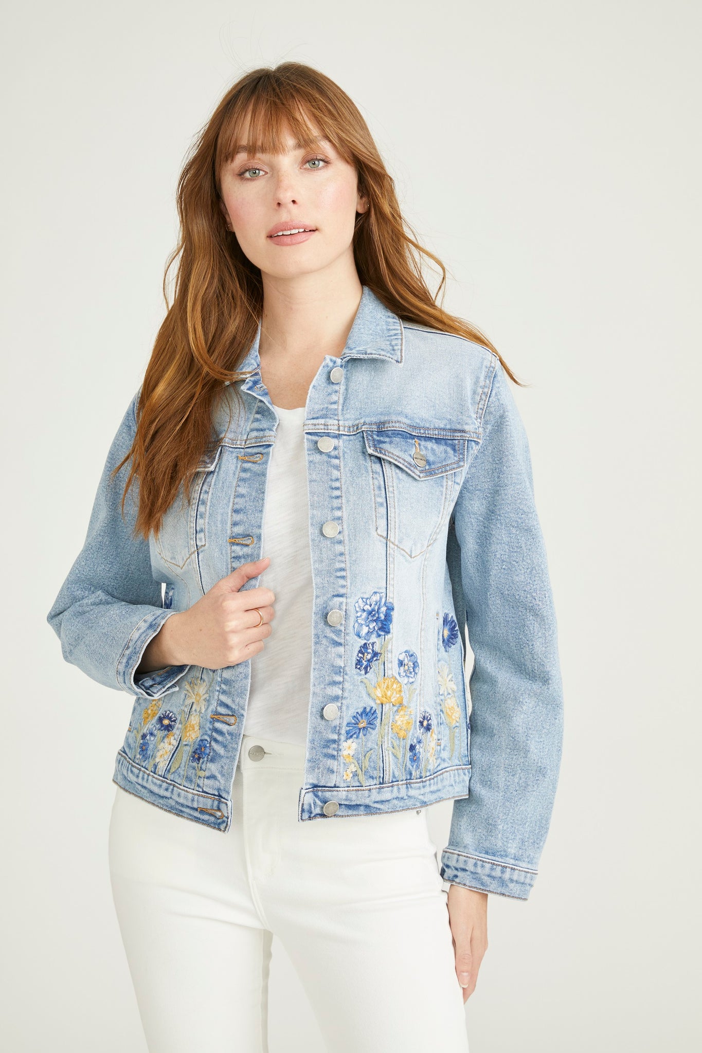 Denim Jacket - Dahlia