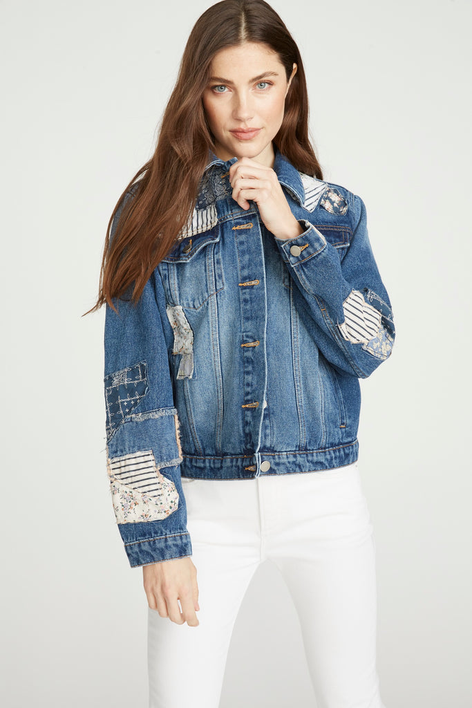 Denim Jacket - Dahlia – Driftwood Jeans