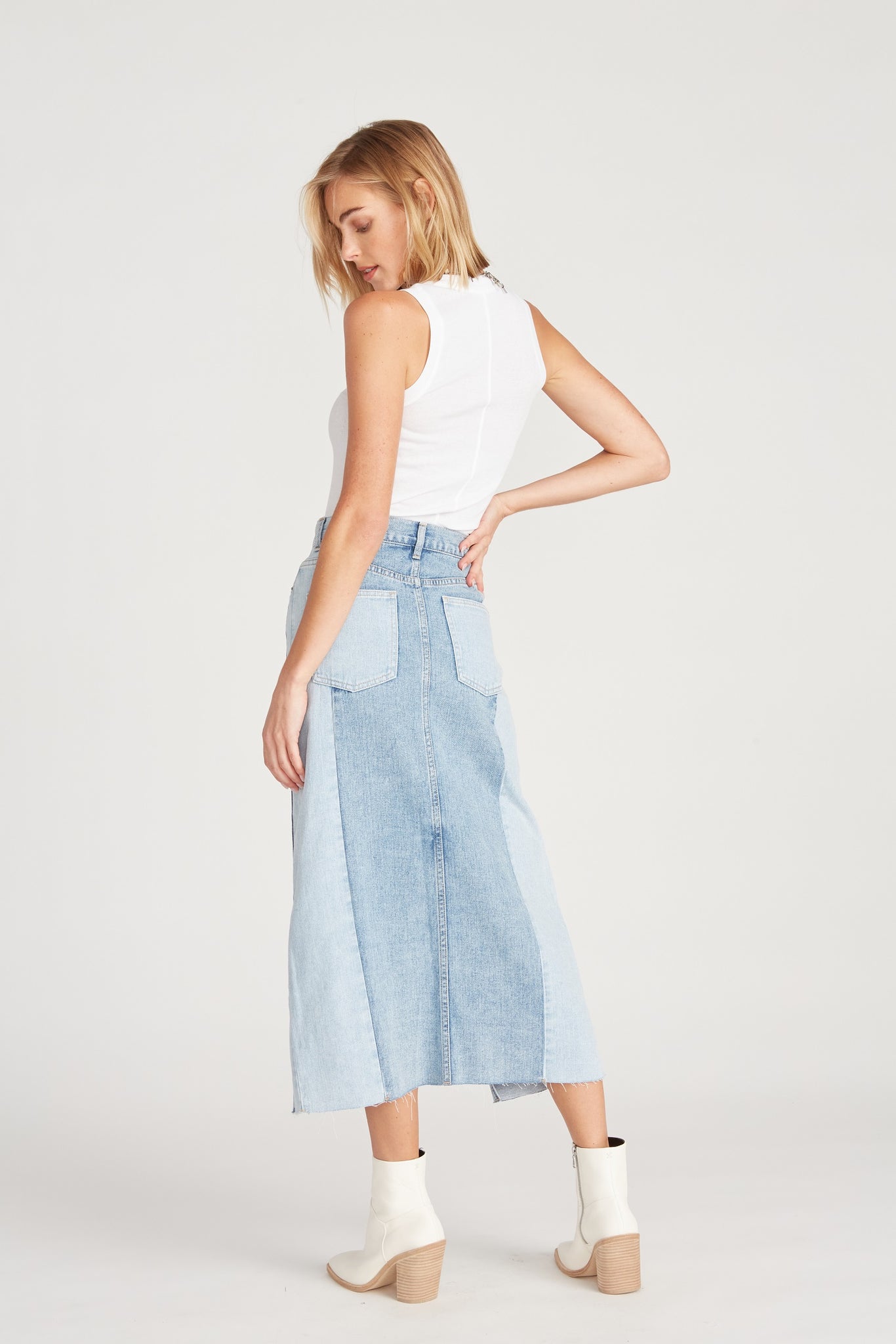 Sara Skirt - Colorblock