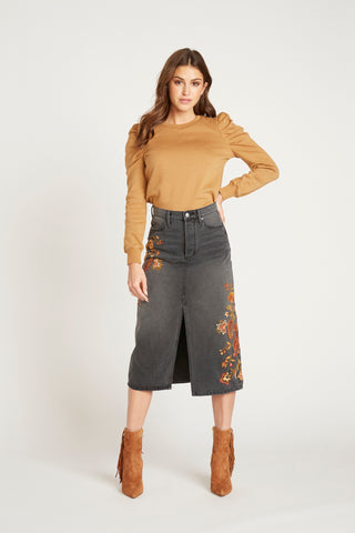 Piper Skirt - Autumn Paisley