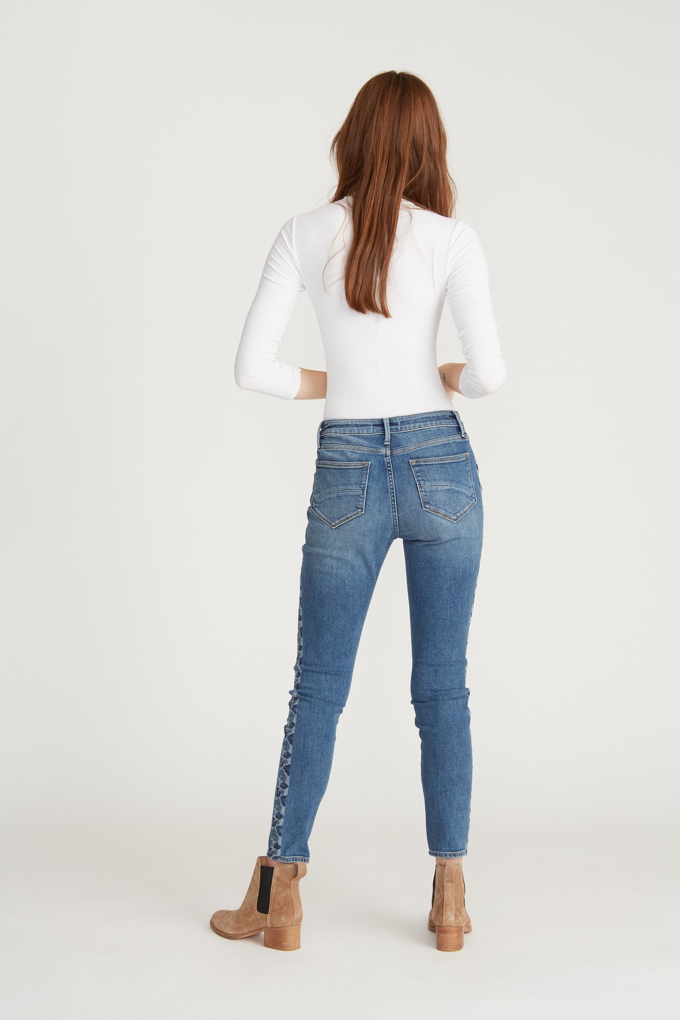 Jackie High Rise Skinny - Tonal Cheetah