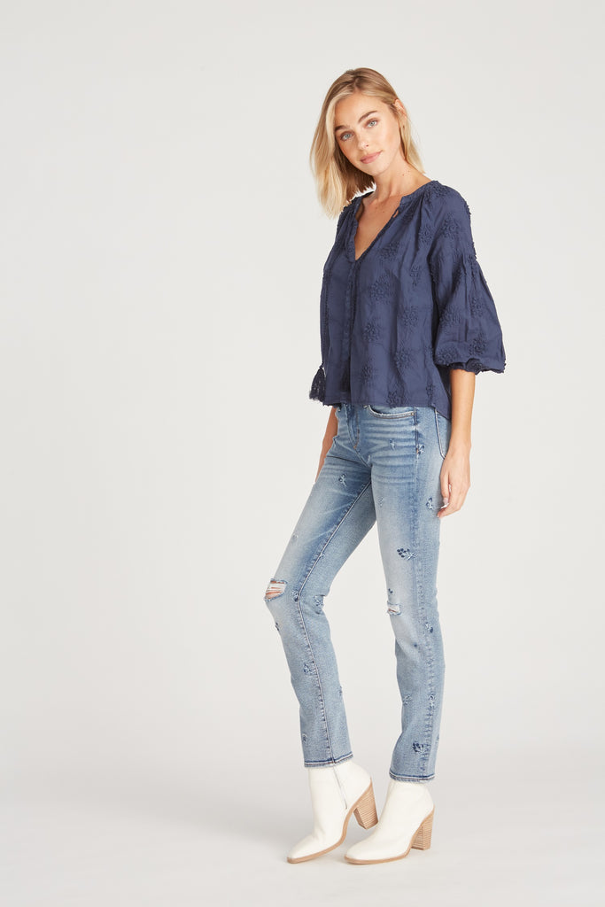 Driftwood Amaryllis Kelly Embroidered Jeans