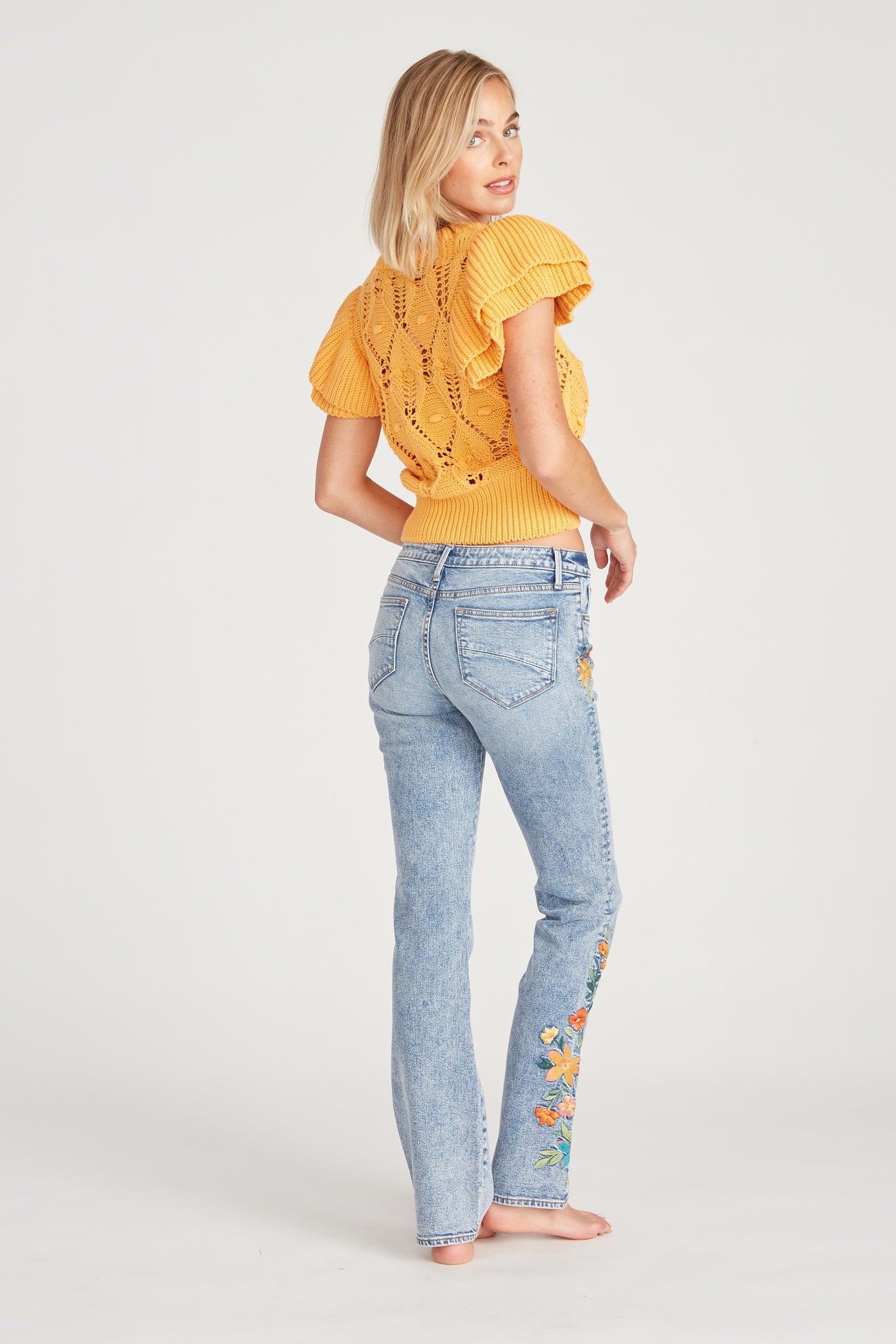 Kelly Boot Cut - Tropic Paradise
