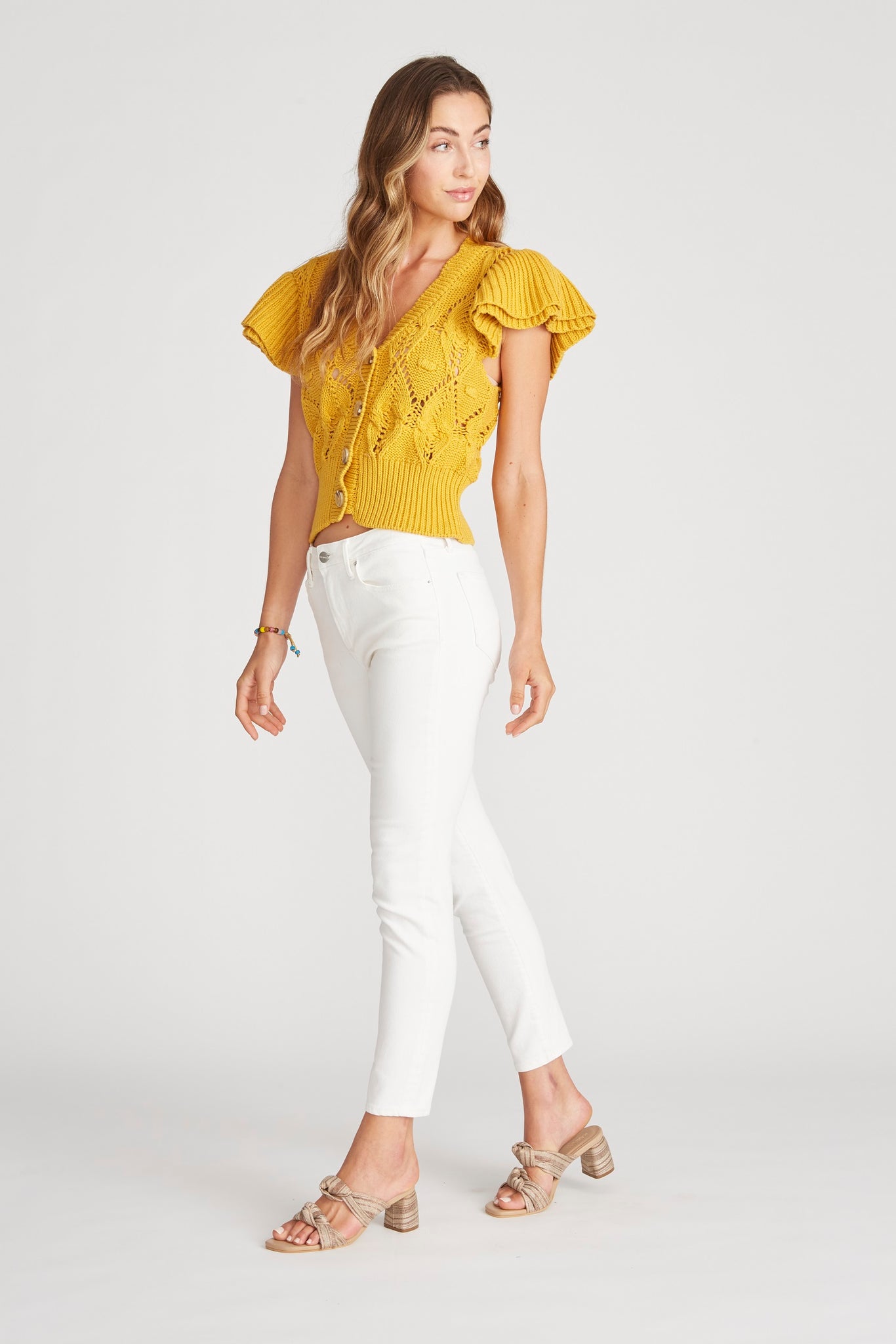 Jackie High Rise Skinny - Ghost
