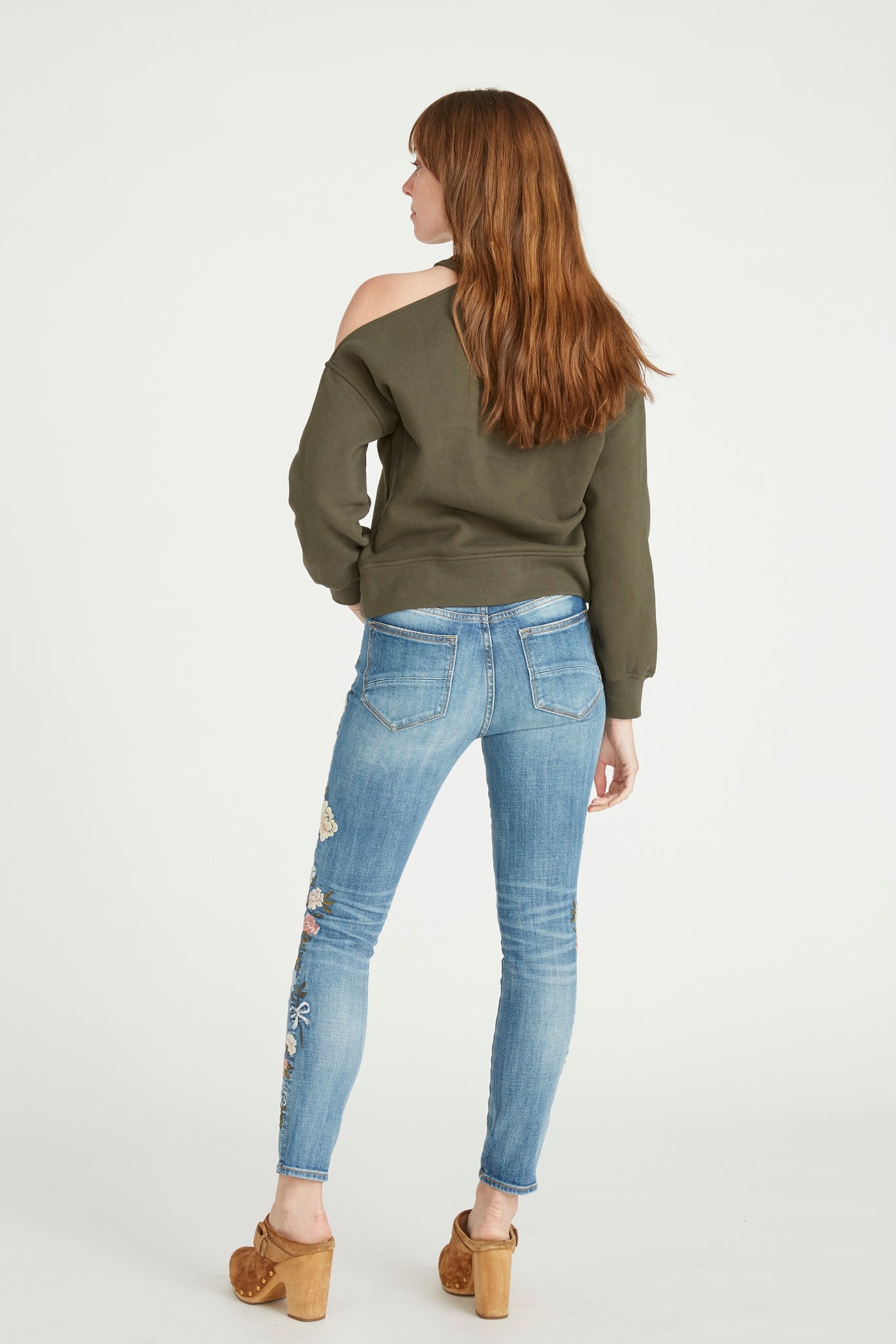 Jackie High Rise Skinny - Bouquet