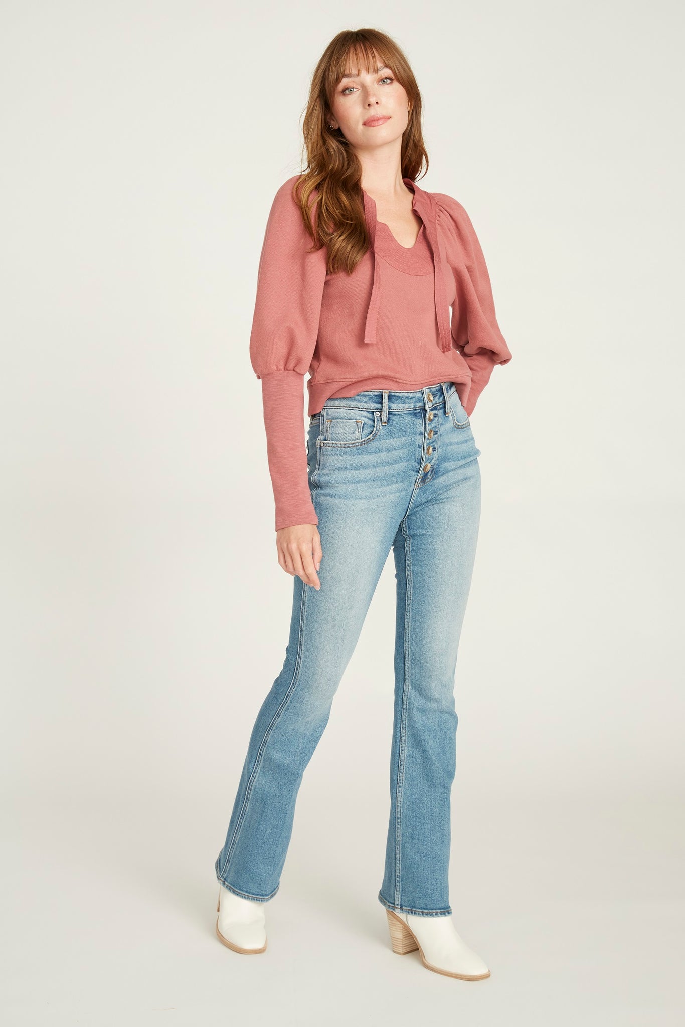 Lena Boot Cut - Lagoon Light