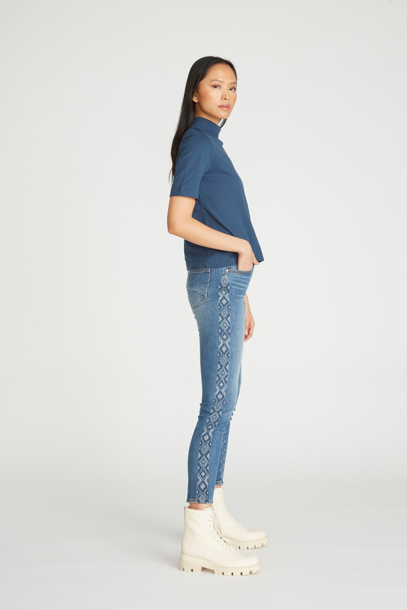 Jackie High Rise Skinny - Warm Knoxville