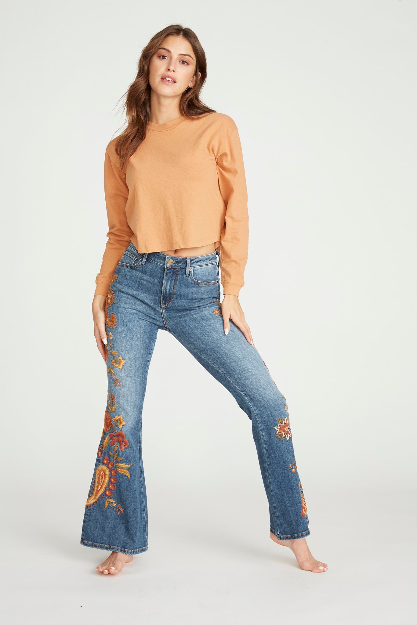 Farrah Flare - Autumn Paisley