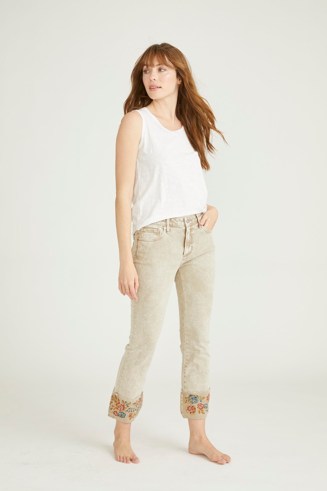 Colette Straight Crop - Maui