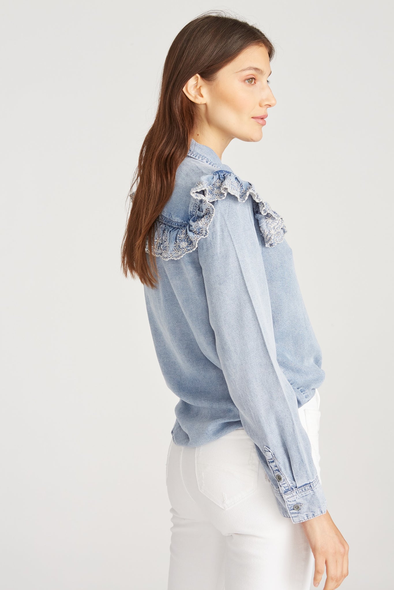 Penelope Shirt - Eyelet