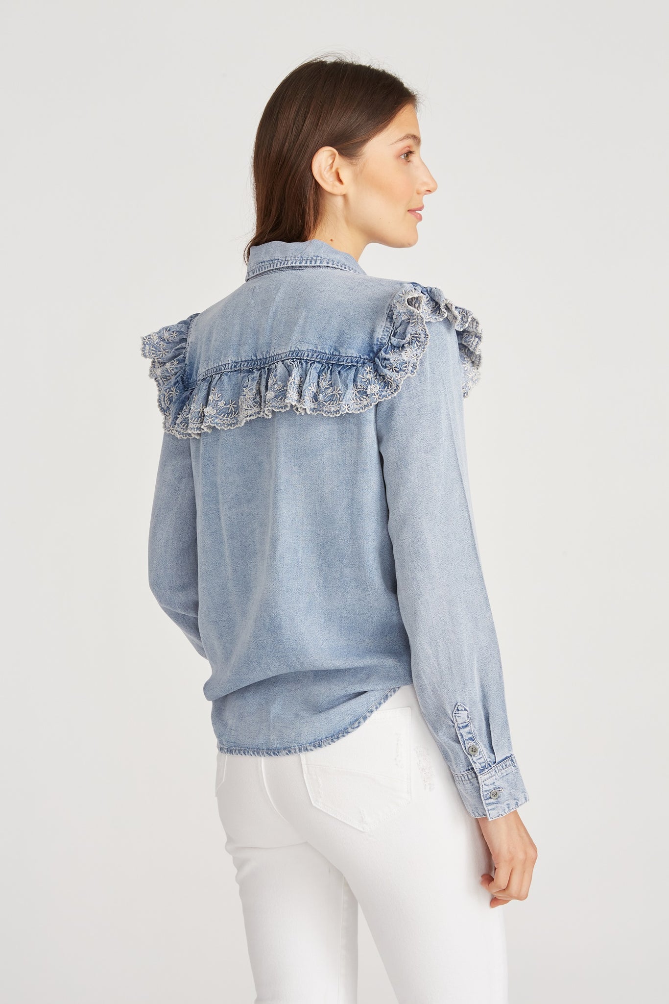 Penelope Shirt - Eyelet
