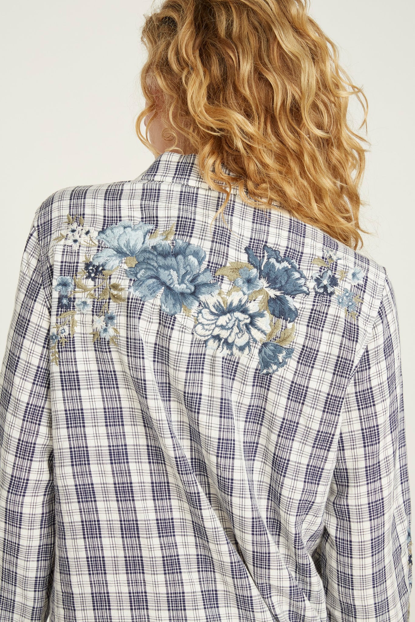 Lana Shirt - Bluebell Fleur