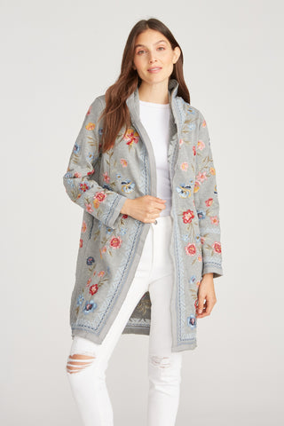 Shelly Kimono - Grey Spartan