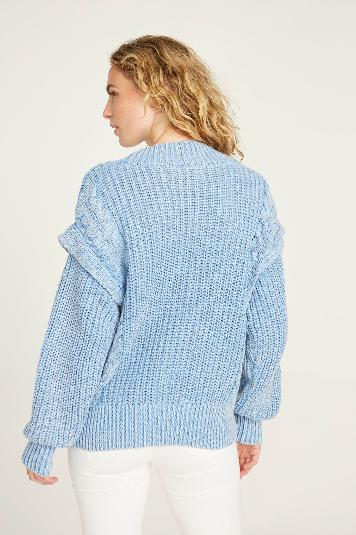 Oversized Sweater - Sky Blue